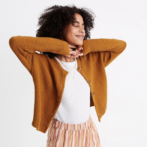 NWT Madewell Deville Cardigan Sweater - Picture 2 of 5